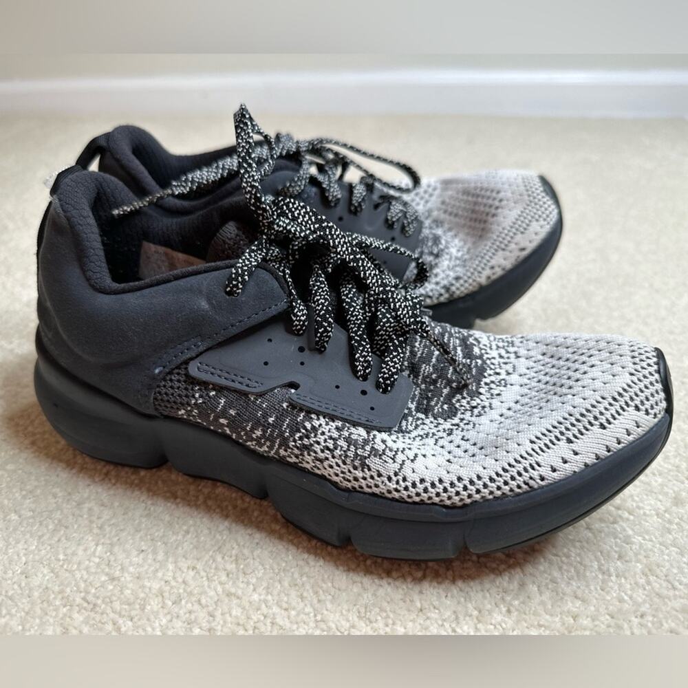 Salomon Black and Gray Athletic Shoes